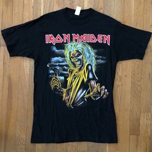 Iron Maiden Tee Size M Color Black